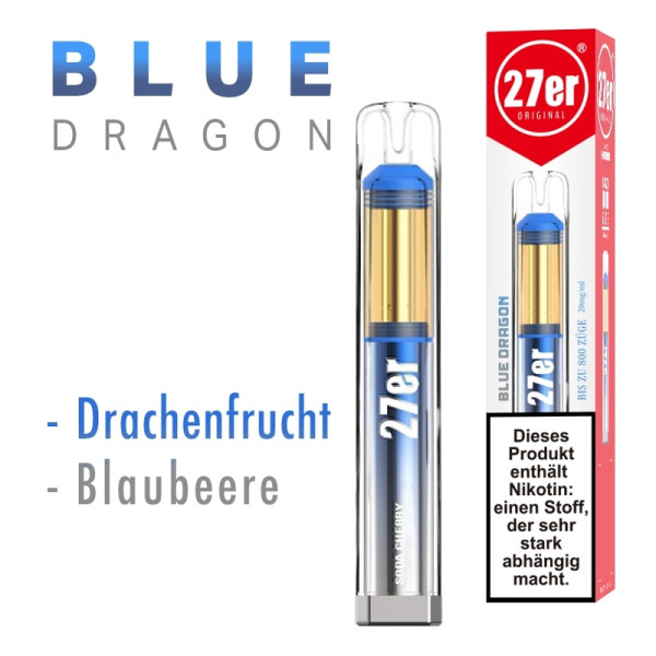 27er VAPE - Blue Dragon